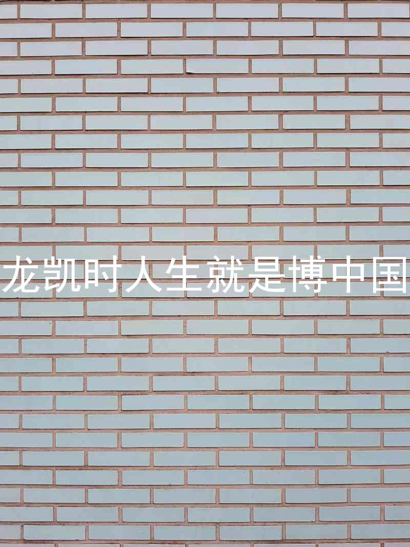尊龙凯时人生就是博中国区